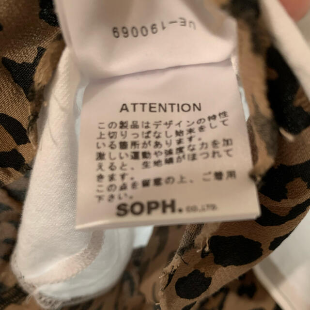 SOPH(ソフ)のuniform experiment レオパードレイヤードTシャツ  メンズのトップス(Tシャツ/カットソー(半袖/袖なし))の商品写真