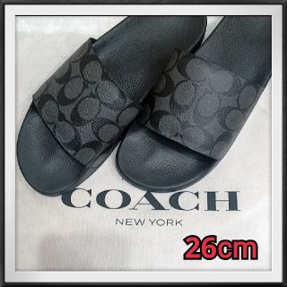 コーチ(COACH)の★新品★ COACH  シグネチャー　スポーツ　サンダル　26cm(サンダル)