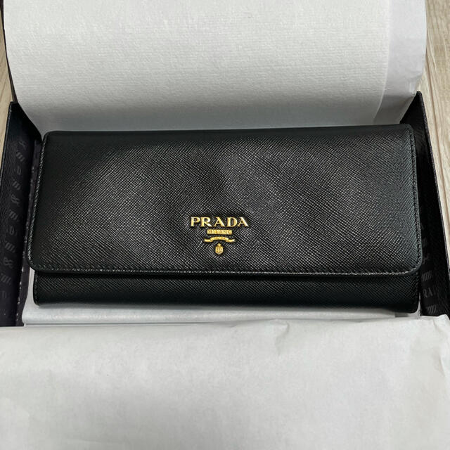 プラダ PRADA 長財布 サフィアーノ VITELLO メンズ