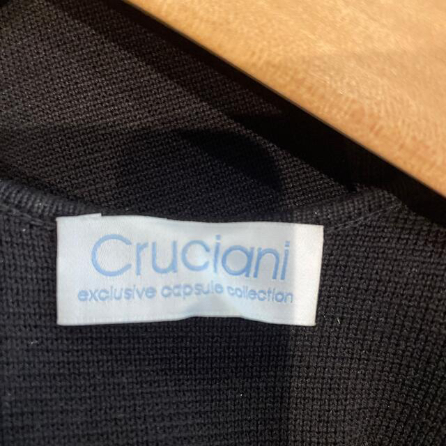 Cruciani(クルチアーニ)のクルチアーニ　コットンニットワンピース　38 レディースのワンピース(ひざ丈ワンピース)の商品写真