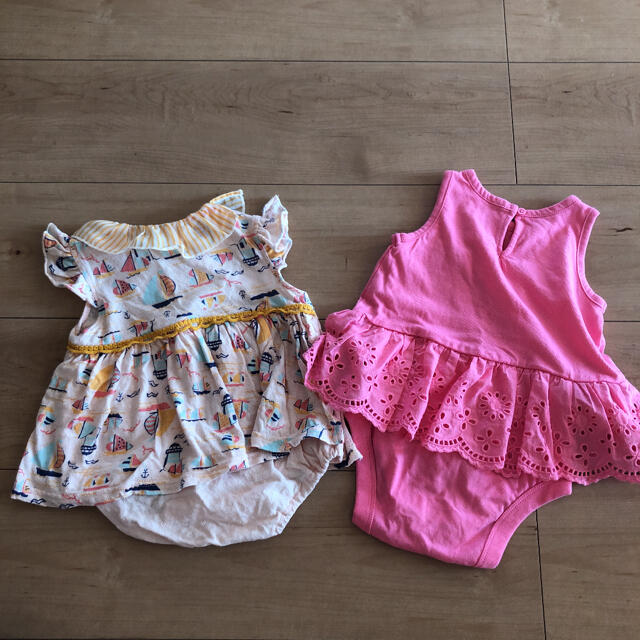 babyGAP(ベビーギャップ)のワンピース ロンパース 50〜70 キッズ/ベビー/マタニティのベビー服(~85cm)(ロンパース)の商品写真