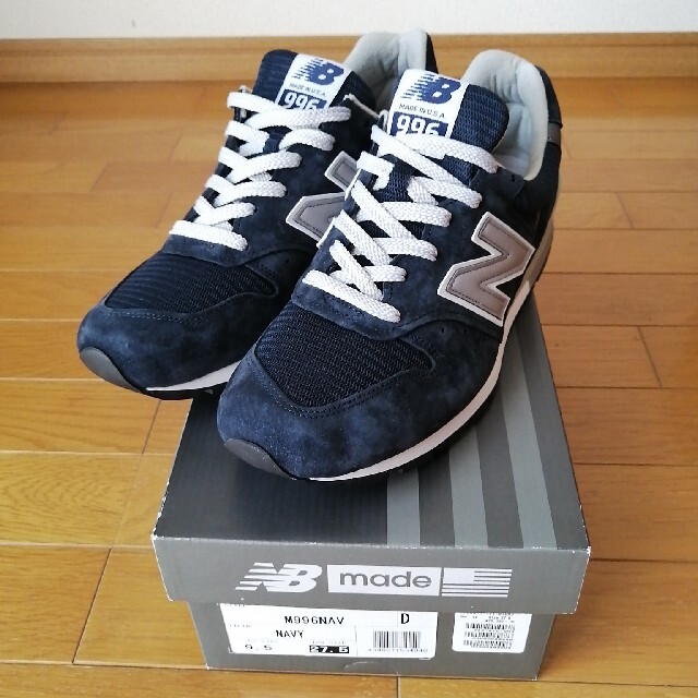 new balance M996NAV USA製 27.5cm 新品未使用