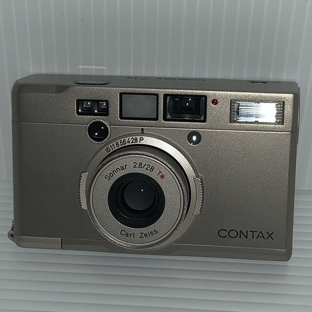 CONTAX Tix Sonnar Carl Zeiss コンパクトカメラ CONTAX Tix Sonnar Carl Zeiss コンパクトカメラ