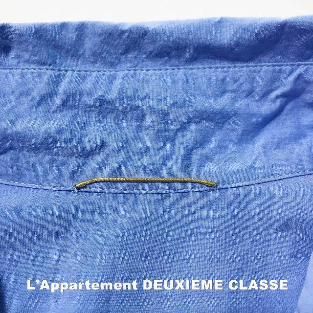 L'Appartement DEUXIEME CLASSE(アパルトモンドゥーズィエムクラス)の【L'Appartement DEUXIEME CLASSE】デニムシャツ レディースのトップス(シャツ/ブラウス(長袖/七分))の商品写真