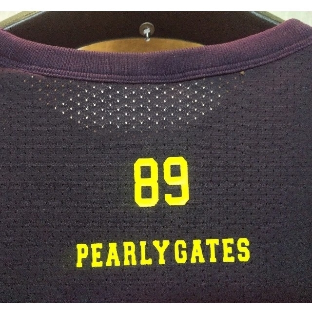 PEARLY GATES(パーリーゲイツ)のPEARLY GATES　レディースメッシュシャツ スポーツ/アウトドアのゴルフ(ウエア)の商品写真