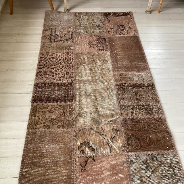 vintage rug,078の通販 by fave|ラクマ turkish 高品質好評