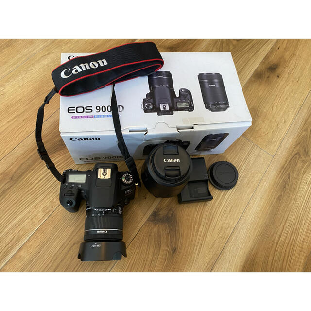 割引発見 Canon Wズームキット 9000D EOS Canon - ミラーレス一眼