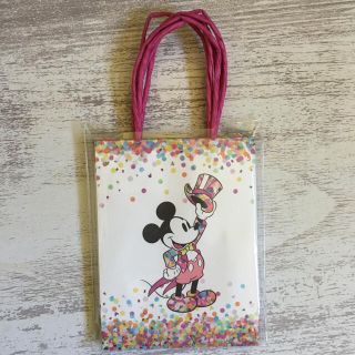 ディズニー(Disney)のディズニーストア　小さな紙袋　一口サイズのお菓子サイズ手提げ袋　ラッピング(ラッピング/包装)