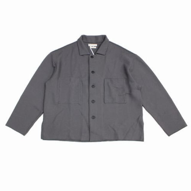 COMOLI(コモリ)のYOKE Knit Shirt Jacket（ニットシャツジャケット） メンズのトップス(カーディガン)の商品写真