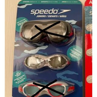 スピード(SPEEDO)のspeedoキッズゴーグル新品(マリン/スイミング)