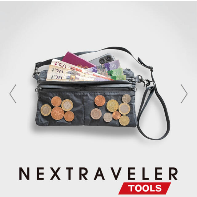 【美品】NEXTRAVELER TOOLS TRAVEL Wallet 高城剛