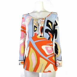 エミリオプッチ(EMILIO PUCCI)のエミリオプッチ EMILIO PUCCI FIRENZE カットソー ブラウス(その他)