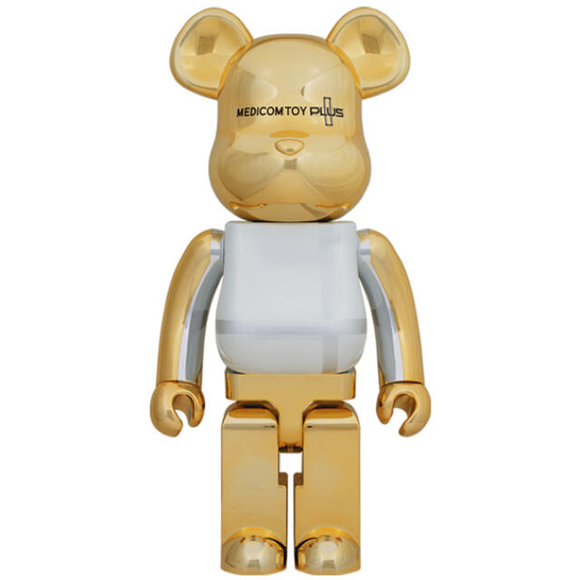 MEDICOM TOY(メディコムトイ)のBE@BRICK GOLD CHROME Ver.1000% ハンドメイドのおもちゃ(フィギュア)の商品写真