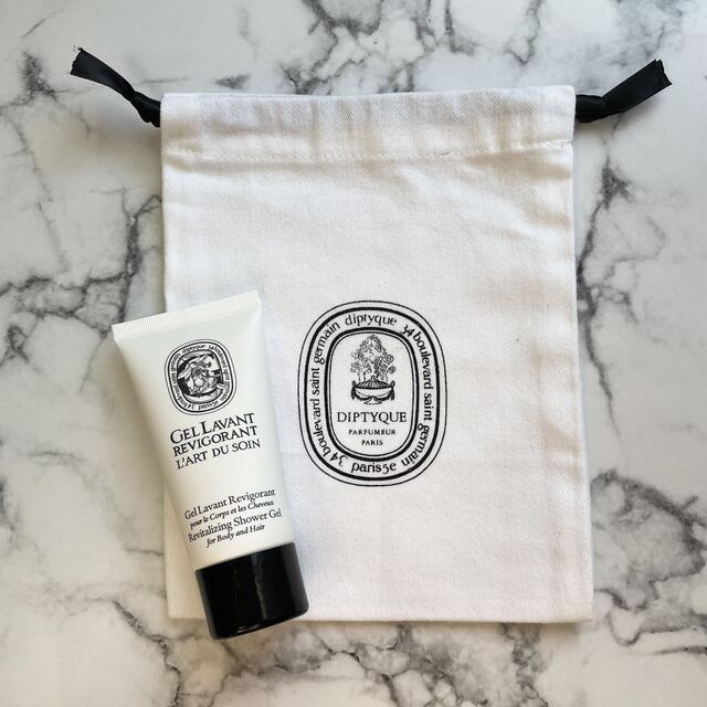 diptyque(ディプティック)のDiptyque シャワージェル　50mL＋巾着　小 コスメ/美容のボディケア(ボディソープ/石鹸)の商品写真