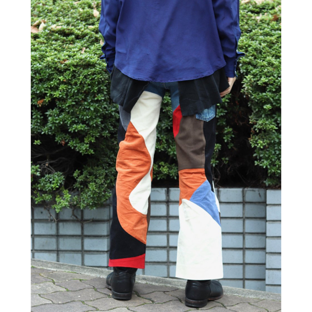 JOHN LAWRENCE SULLIVAN(ジョンローレンスサリバン)のMASU×PALETTE art alive C.L JEANS メンズのパンツ(デニム/ジーンズ)の商品写真