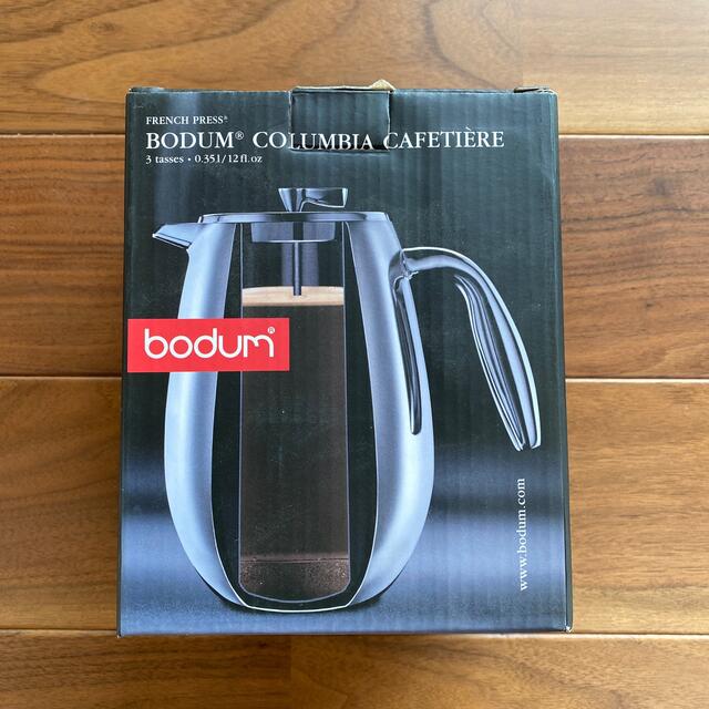 bodum(ボダム)のボダム　ステンレス　コロンビア　コーヒーメーカー　 スマホ/家電/カメラの調理家電(コーヒーメーカー)の商品写真