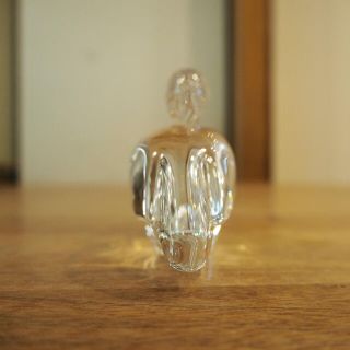 80s Baccarat Pelican Figurine