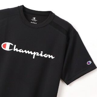 チャンピオン(Champion)の新品 希少 L champion basketball shirt 肩メッシュ黒(バスケットボール)