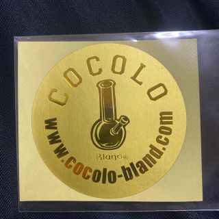 ココロブランド(COCOLOBLAND)の非売品　新品　cocolo bland ココロブランド シール　ゴールド 金(その他)