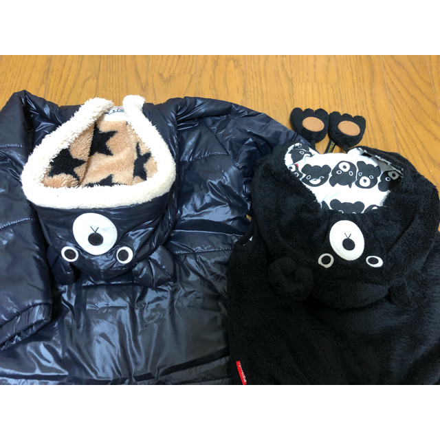 ☆専用☆【美品】ミキハウス ダブルビー ジャンプスーツ、なりきりベスト キッズ/ベビー/マタニティのキッズ服男の子用(90cm~)(その他)の商品写真