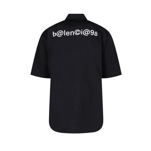 Balenciaga(バレンシアガ)の20ss balenciaga 半袖シャツ ネイビー 37 メンズのトップス(シャツ)の商品写真