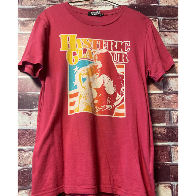 HYSTERIC GLAMOUR(ヒステリックグラマー)のヒステリックグラマー　Tシャツ　ピンク　可愛い レディースのトップス(Tシャツ(半袖/袖なし))の商品写真
