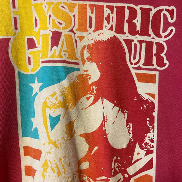 HYSTERIC GLAMOUR(ヒステリックグラマー)のヒステリックグラマー　Tシャツ　ピンク　可愛い レディースのトップス(Tシャツ(半袖/袖なし))の商品写真