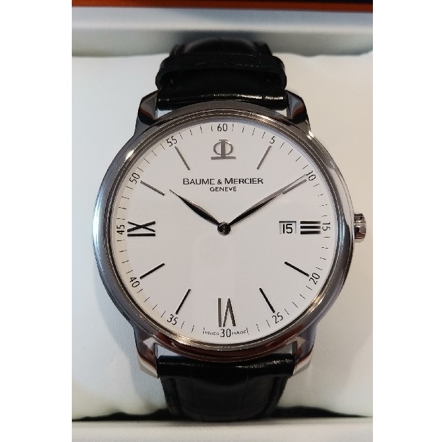 BAUME&MERCIER(ボームエメルシエ)のらっこ様専用　BAUME & MERCIER Crassima クォーツ メンズの時計(腕時計(アナログ))の商品写真