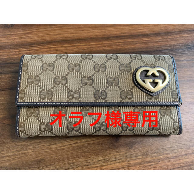 Gucci(グッチ)のGUCCI グッチ 財布 長財布 レディースのファッション小物(財布)の商品写真