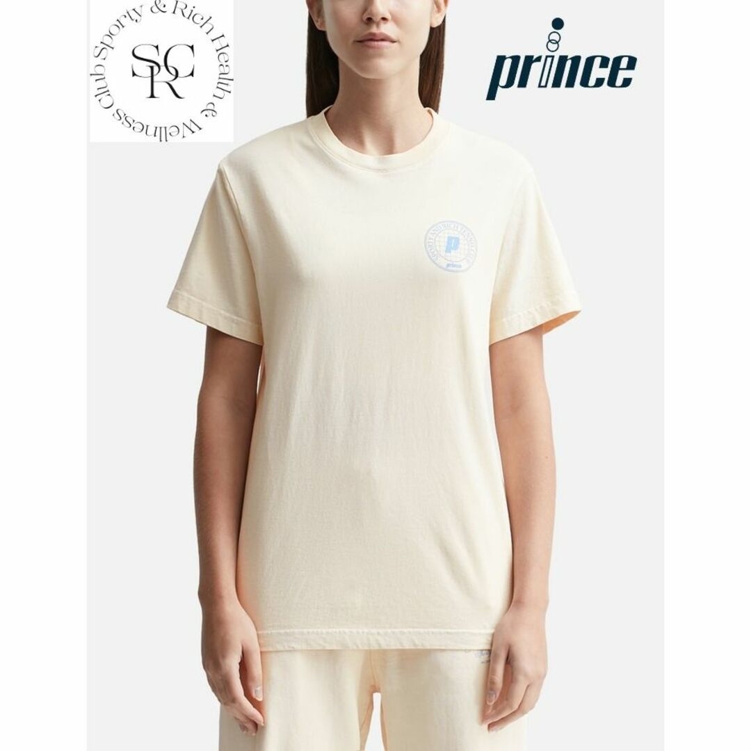 SPORTY & RICH X PRINCE クラブ Tシャツ