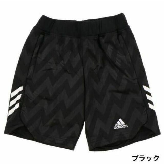 adidas(アディダス)の【新品】【サイズ：150】adidasキッズBTRXFGハーフパンツ(黒) キッズ/ベビー/マタニティのキッズ服男の子用(90cm~)(パンツ/スパッツ)の商品写真