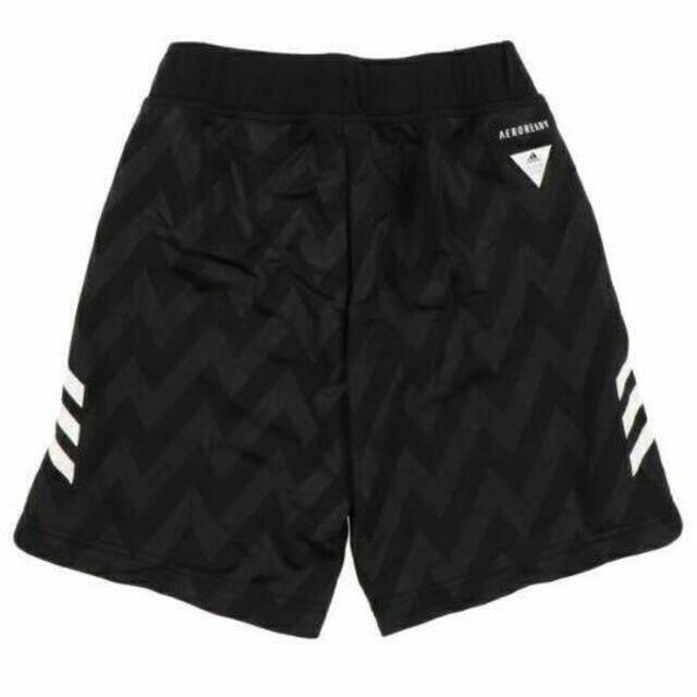 adidas(アディダス)の【新品】【サイズ：150】adidasキッズBTRXFGハーフパンツ(黒) キッズ/ベビー/マタニティのキッズ服男の子用(90cm~)(パンツ/スパッツ)の商品写真