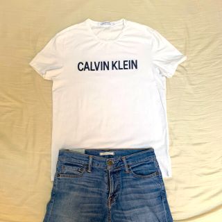 カルバンクライン(Calvin Klein)の【セール】カルバンクライン  Tシャツ　Uネック(Tシャツ/カットソー(半袖/袖なし))