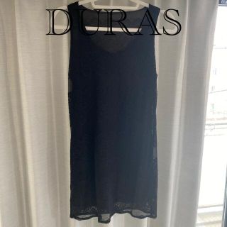 デュラス(DURAS)のDURAS レースワンピース(ミニワンピース)