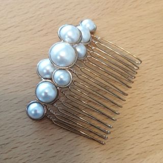 ヘアアクセサリー　パール(ヘアアクセサリー)