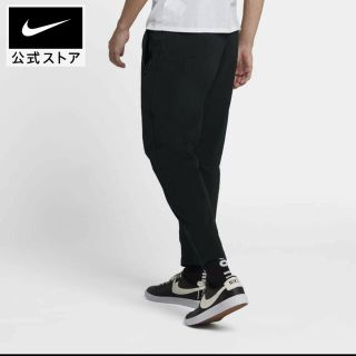 ナイキ(NIKE)のナイキ　ウーブンパンツ　Ｓサイズ　ブラック　nike　黒　スリム　テーパード(その他)