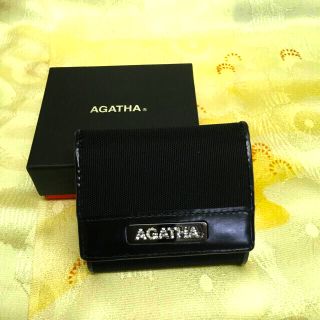 アガタ(AGATHA)のAGATHA  三つ折り　ミニ財布　レア(折り財布)