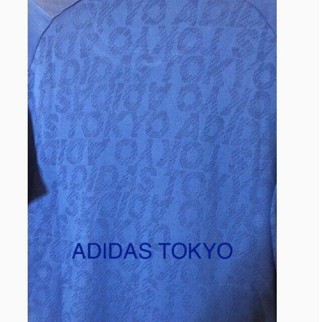 adidas(アディダス)の【新品】【サイズ：150】adidasキッズＴシャツ(インスパイアTOKYO青) キッズ/ベビー/マタニティのキッズ服男の子用(90cm~)(Tシャツ/カットソー)の商品写真