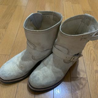 レッドウィング(REDWING)のレッドウィング/ライトベージュブーツ27.0cm redwing(ブーツ)