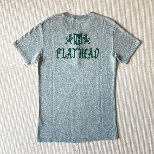 THE FLAT HEAD(フラットヘッド)のフラットヘッド　ヘンリーネックTシャツ　TEH-04W メンズのトップス(Tシャツ/カットソー(半袖/袖なし))の商品写真