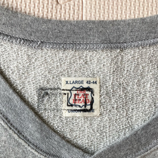 THE FLAT HEAD(フラットヘッド)のフラットヘッド　ヘンリーネックTシャツ　TEH-04W メンズのトップス(Tシャツ/カットソー(半袖/袖なし))の商品写真