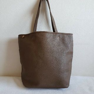 コース(KOOS)のKOOS stoffel 本革トートバッグ　M　 Sepia(トートバッグ)