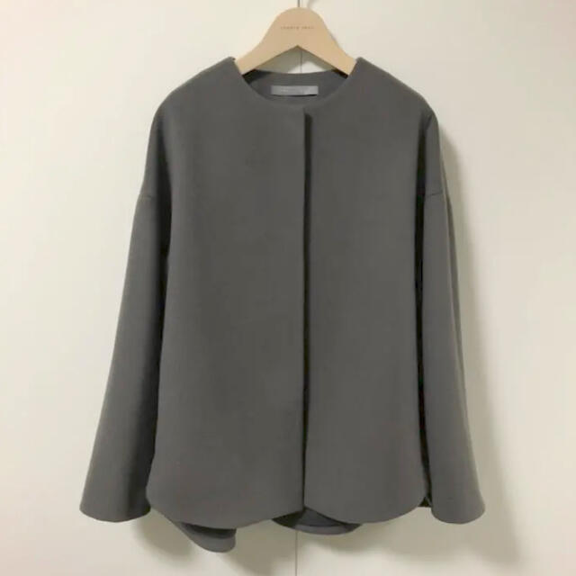 theory luxe 2021年購入 ノーカラーコート 100%本物 www.toyotec.com