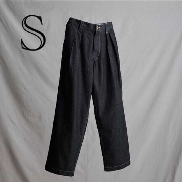 COMOLI(コモリ)のLIDNM VAJIRA FATIGUE TROUSERS Sサイズ メンズのパンツ(デニム/ジーンズ)の商品写真