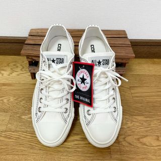 コンバース(CONVERSE)の【新品未使用】コンバース ALLSTAR  ステッチング  ホワイト  23.5(スニーカー)