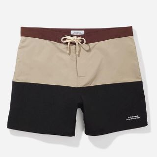 サタデーズサーフニューヨークシティー(SATURDAYS SURF NYC)の定価以下SATURDAYS NYC Ennis Boardshort Black(ショートパンツ)