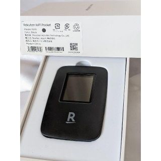 ラクテン(Rakuten)の楽天 Rakuten WiFi Pocket ブラック(スマートフォン本体)