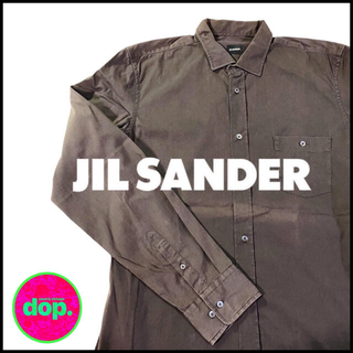 ジルサンダー(Jil Sander)の▼ JIL SANDER brown  shirt(シャツ)