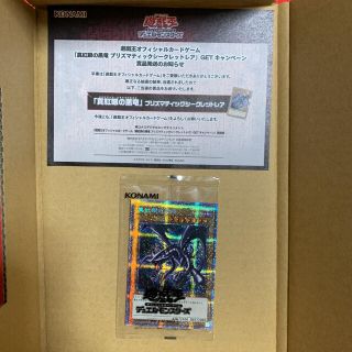 ユウギオウ(遊戯王)の【遊戯王】真紅眼の黒竜　レッドアイズ・ブラックドラゴン　プリズマ　3000枚限定(シングルカード)