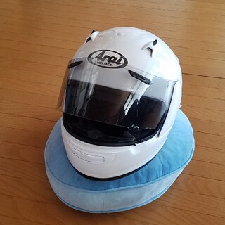 バイク　アライヘルメット　クァンタム-J ホワイト　お値下げ(ヘルメット/シールド)